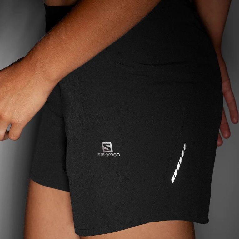 Salomon Cross 5'' Women's Running Shorts Black | CA 62K15